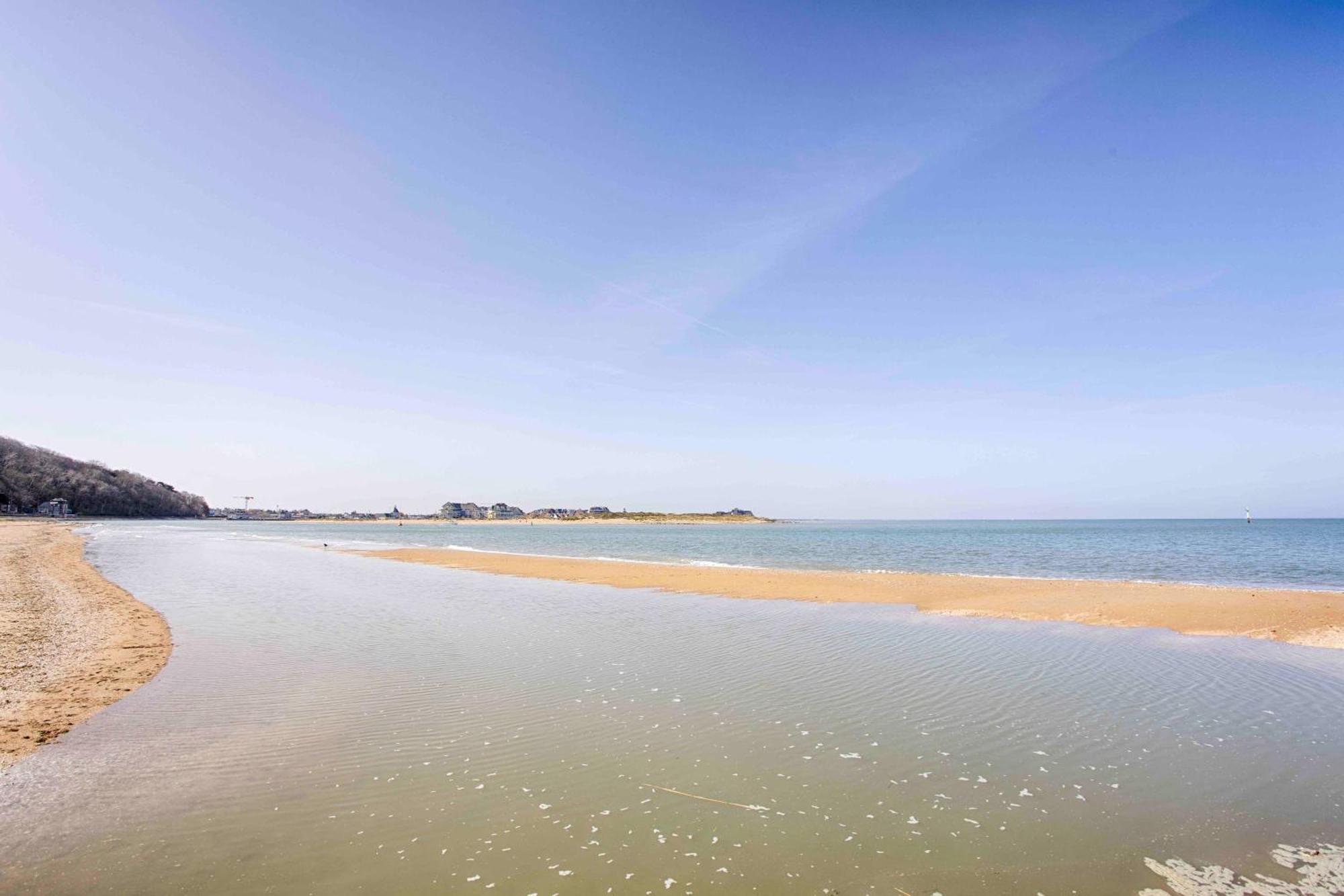 Welc'Home In Houlgate - Vue Et Acces Direct Sur Mer Buitenkant foto